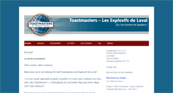 Desktop Screenshot of lesexplosifsdelaval.ca